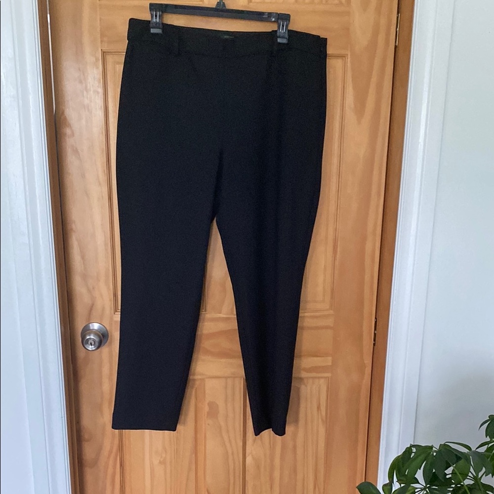 Talbots Black Straight Leg Pants NWOT.